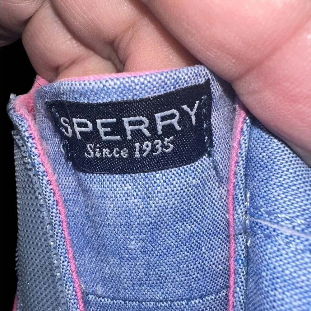 Sperry Chambray Crest Vibe Sneakers 5.5 - Picture 6 of 6